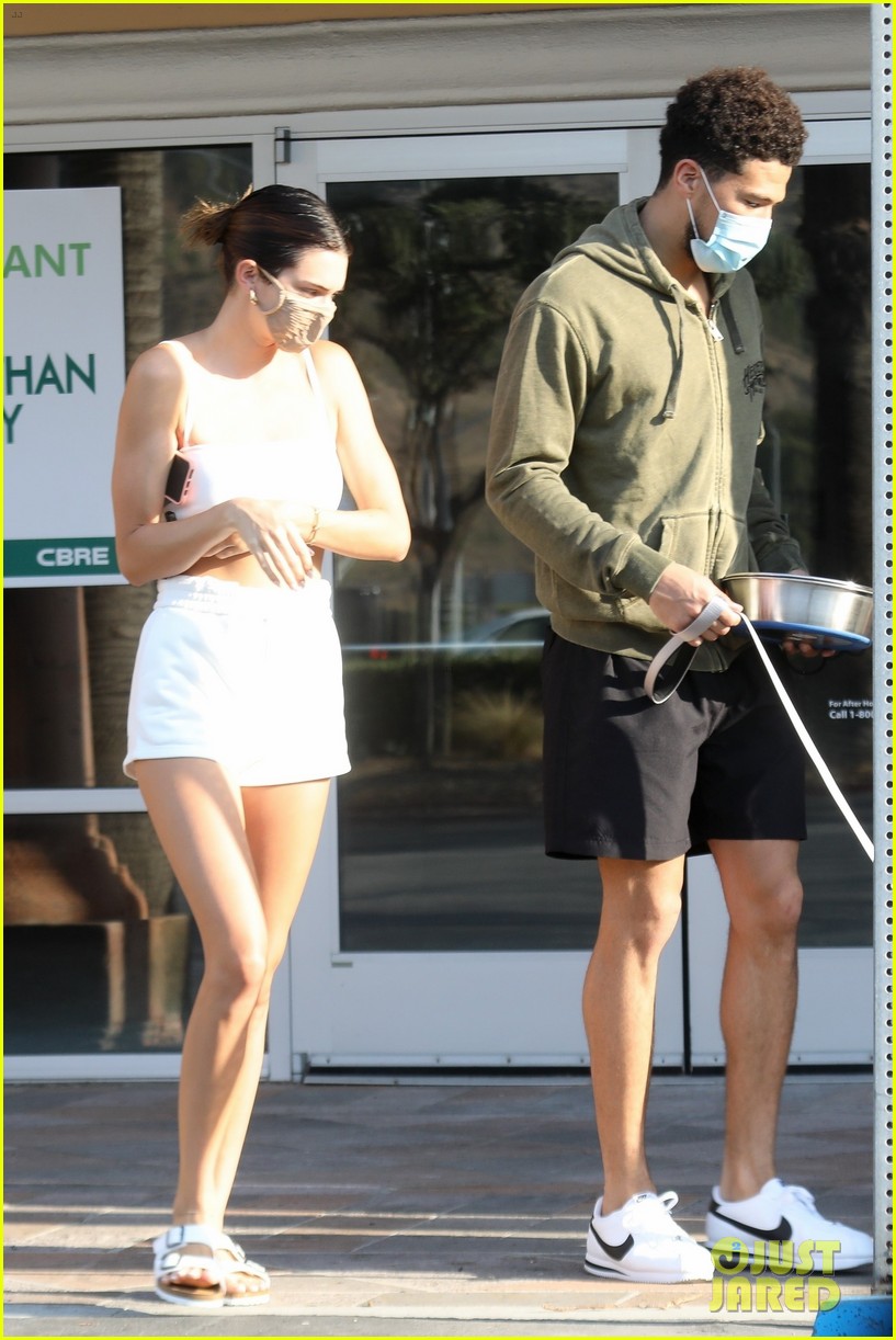 Kendall Jenner and boyfriend Devin Booker grab groceries in Bel Air