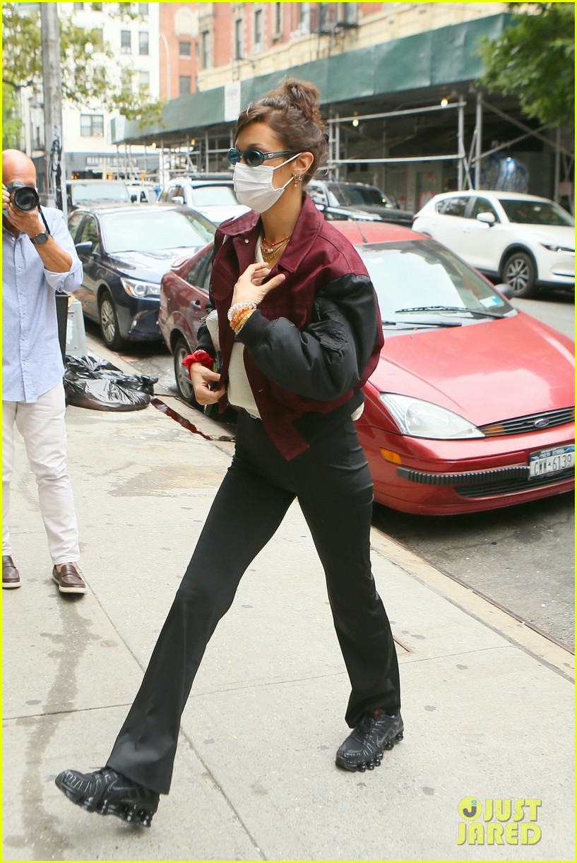 bella hadid dua lipa step out in new york 01