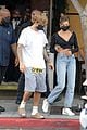 justin bieber new tattoo out for lunch with hailey bieber 05