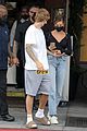 justin bieber new tattoo out for lunch with hailey bieber 28