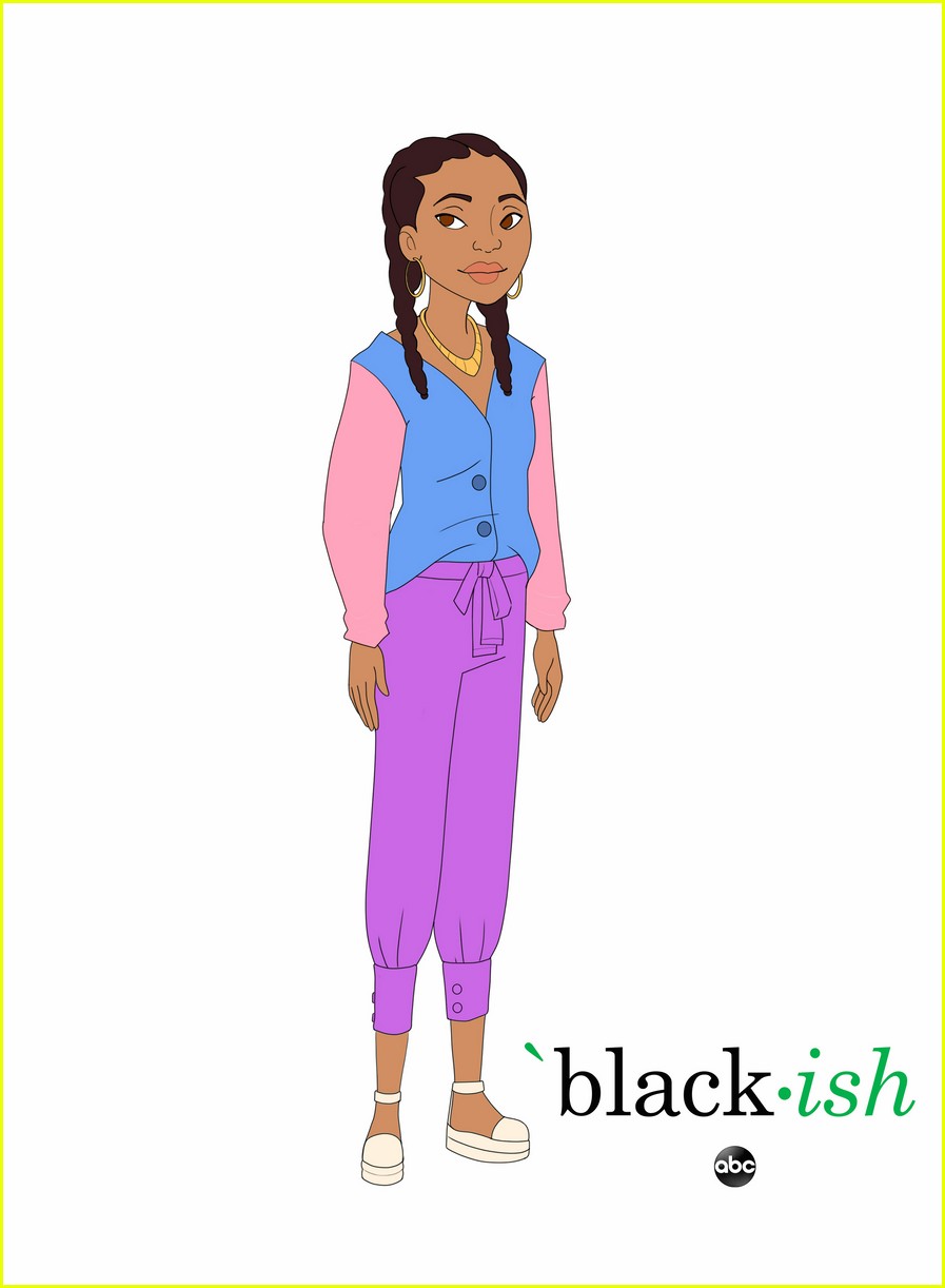 yara shahidi marsai martin more get animated for upcoming blackish episode 05