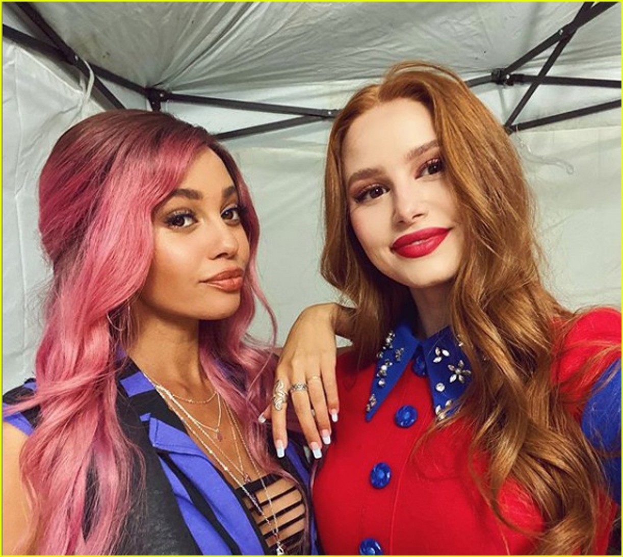 BFFs Vanessa Morgan & Madelaine Petsch Are Back As Choni On 'Riverdale ...
