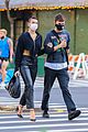 dua lipa anwar hadid walk arm in arm 19