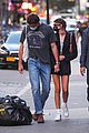 jacob elordi kaia gerber hold hands nyc night out 01