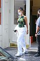 bella hadid rocks white pants while out in nyc 05