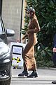 kendall jenner sports wet hair out during milan fashion week 03