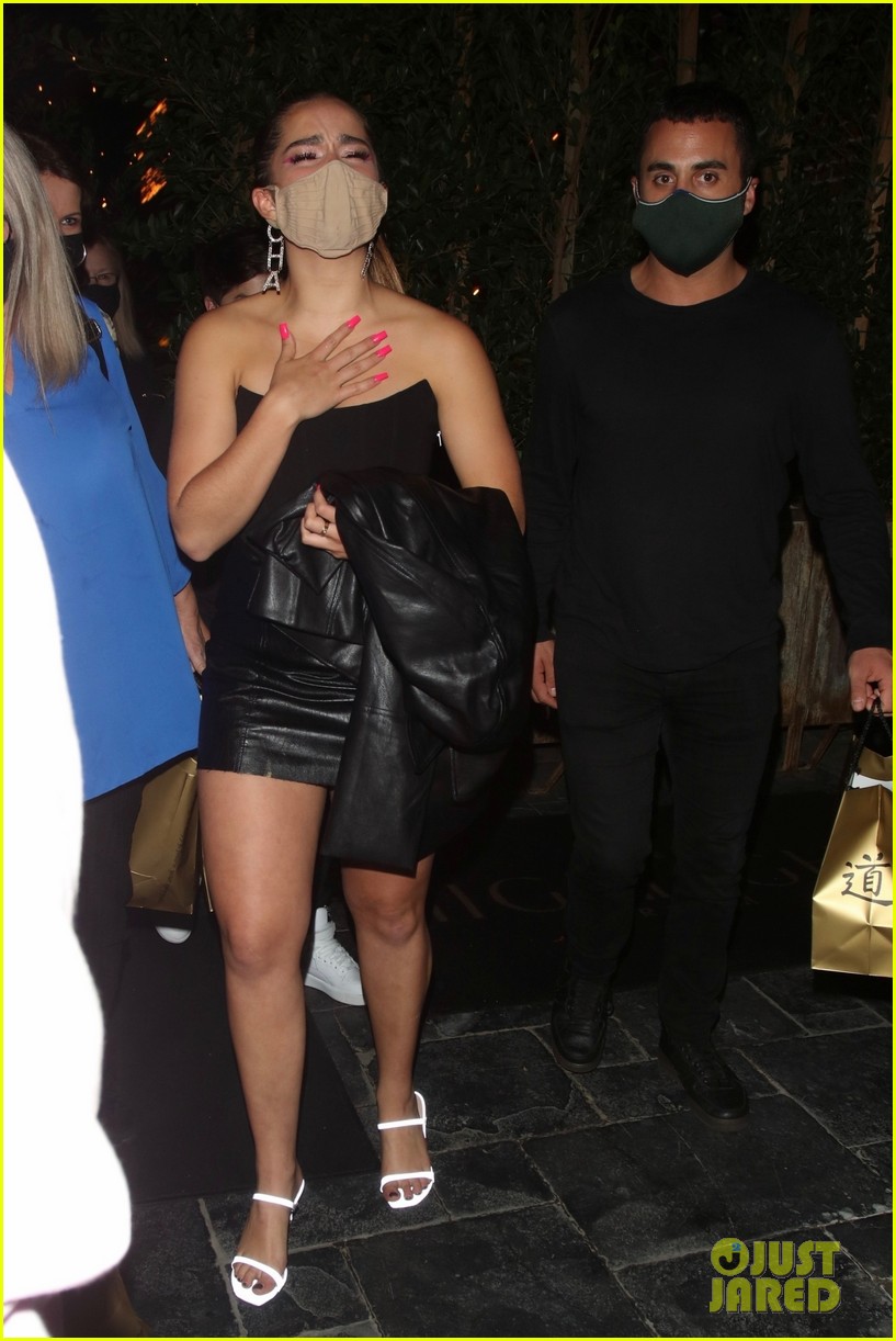 Addison Rae Celebrates Her 20th Birthday At The Highlight Room In