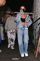 hailey bieber justin bieber lunch dinner with friends la 05