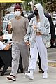 justin bieber hailey head out for lunch in santa barbara 01
