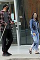 camila mendes walks her dog with a friend 01