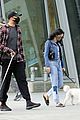 camila mendes walks her dog with a friend 03