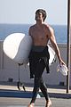 jacob elordi bares his abs after surf session in malibu 01