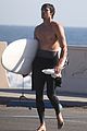 jacob elordi bares his abs after surf session in malibu 10