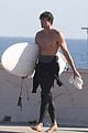 jacob elordi bares his abs after surf session in malibu 11