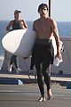 jacob elordi bares his abs after surf session in malibu 36