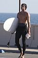jacob elordi bares his abs after surf session in malibu 40