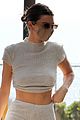 kendall jenner shows off some skin while out on a drive 02