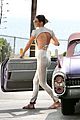 kendall jenner shows off some skin while out on a drive 03