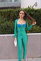 joey king goes cool in teal while promoting new movie the lie 07