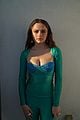joey king goes cool in teal while promoting new movie the lie 10