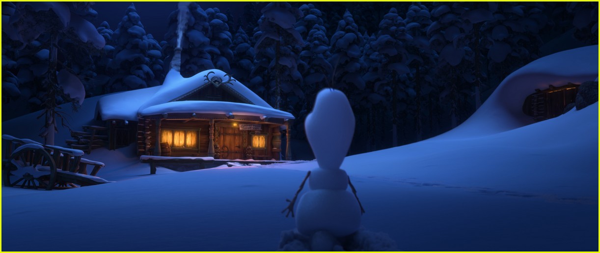 disney plus premieres first trailer for new once upon a snowman short 01.
