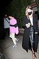 justin bieber hailey bieber out for dinner 12