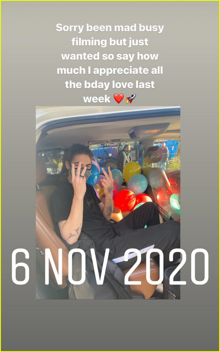 Hero Fiennes-Tiffin Thanks Fans For Birthday Love With Cute Photo