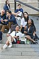you have to see these new pics of thomas doherty gossip girl cast filming on the steps 01