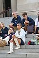 you have to see these new pics of thomas doherty gossip girl cast filming on the steps 31