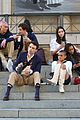 you have to see these new pics of thomas doherty gossip girl cast filming on the steps 33