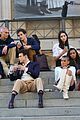 you have to see these new pics of thomas doherty gossip girl cast filming on the steps 34