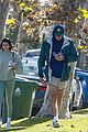 jacob elordi short shorts workout with kaia gerber 13