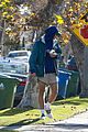 jacob elordi short shorts workout with kaia gerber 14