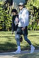 kaia gerber jacob elordi take her dog for a walk 03