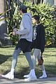 kaia gerber jacob elordi take her dog for a walk 40