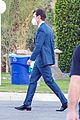 harry styles looks dapper in two suits on dont worry darling set in palm springs 07