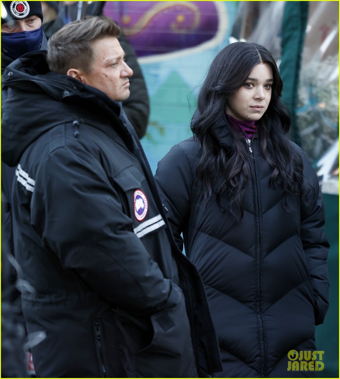 jeremy remmer hailee steinfeld hawkeye december 2020 12