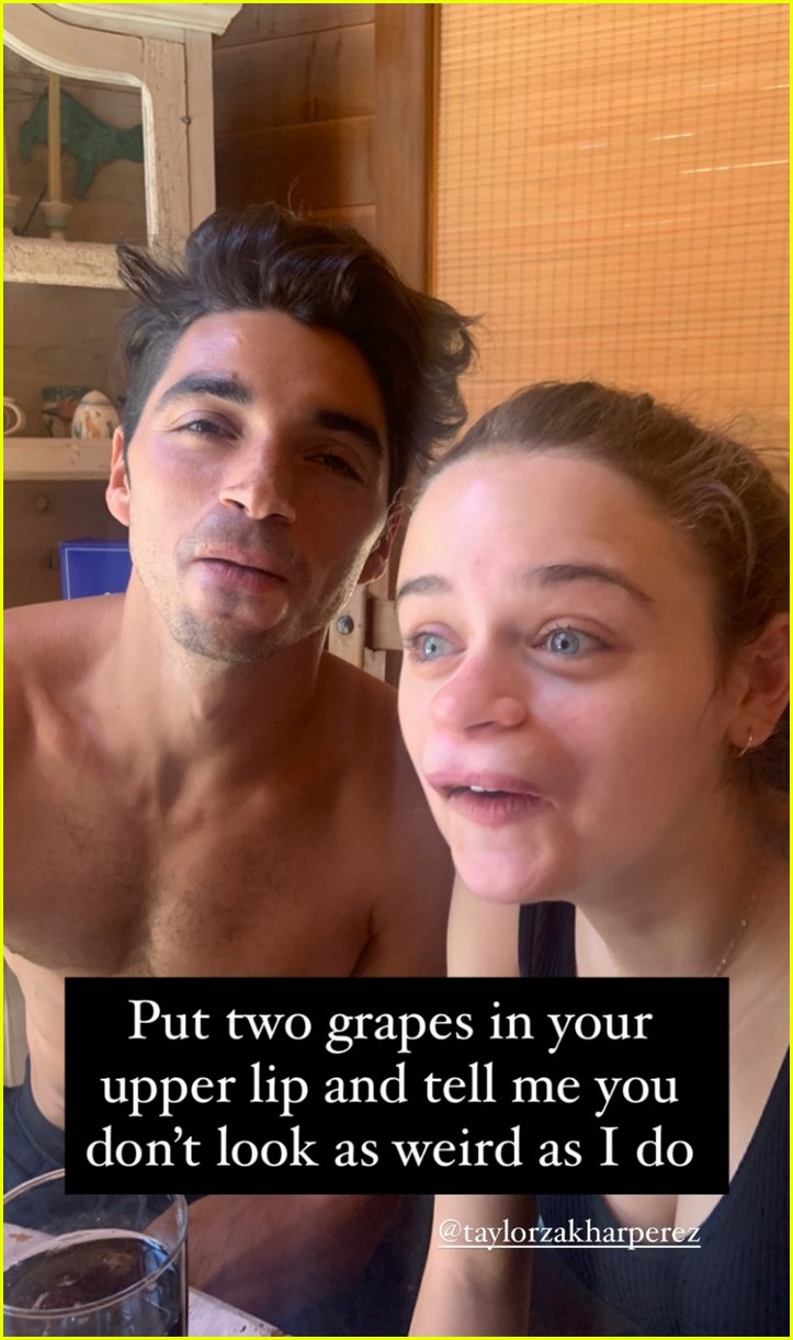 joey king calls taylor zakhar perez a snacky snack for his birthday 02