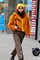 selena gomez neon green face mask only murders set 10