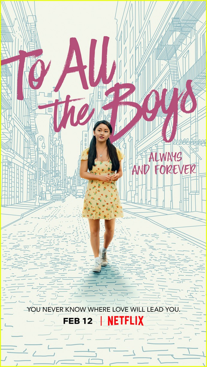 to all the boys always and forever gets new poster ahead of february premiere 01