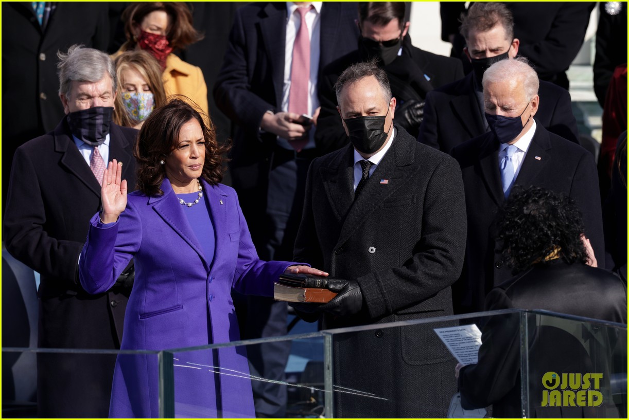 Celebs React To Joe Biden & Kamala Harris Being Sworn In As President ...