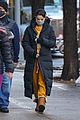 selena gomez bundles up while arriving on set of only murders 08