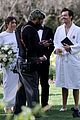 harry styles olivia wilde hold hands while attending managers wedding 62