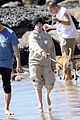 billie eilish beach outing with dogs brother 13