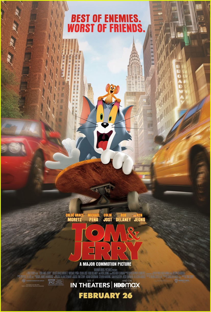 chloe moretz ken jeong more star in new tom and jerry stills 03