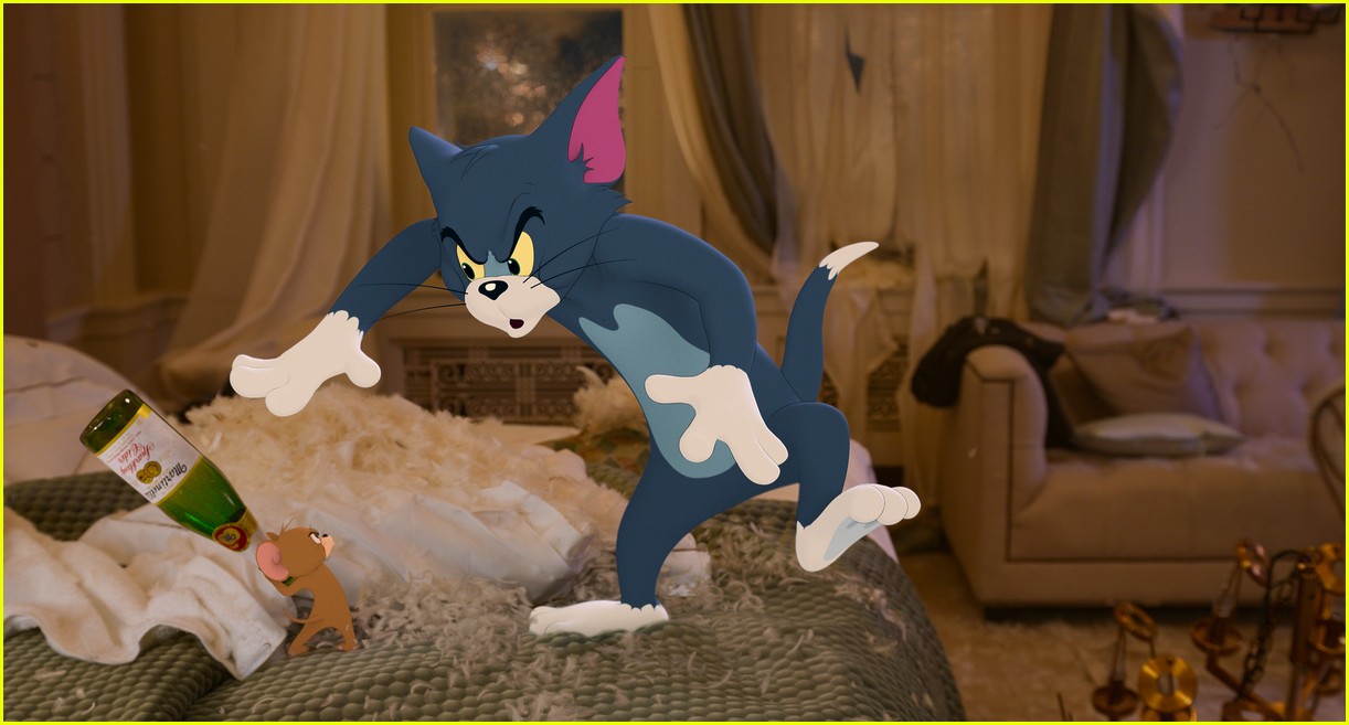 chloe moretz ken jeong more star in new tom and jerry stills 07.