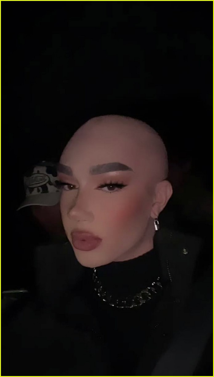 James Charles Debuts Shaved Head, But Fans Think He's Wearing a Bald ...