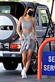 kendall jenner wears suns hoodie fuel up car 02