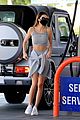 kendall jenner wears suns hoodie fuel up car 08