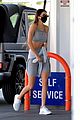 kendall jenner wears suns hoodie fuel up car 21